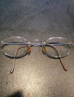 Brille Brillengestell goldfarben chic 9,- - Flensburg