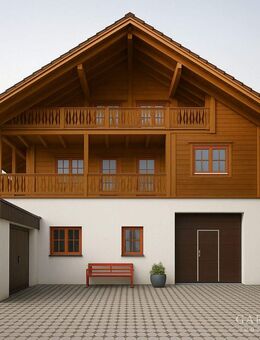 Traumhaftes XXL-Holzblockhaus - mit viel Outdoor-Bereich, Sauna & zusätzlichen Nutzflächen ! - Bad Rodach