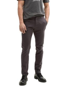 TOM TAILOR Chinohose (2-tlg., inklusive Gürtel) mit dezenter Struktur