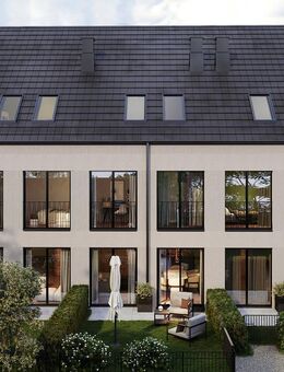 Detailverliebtes Reihenmittelhaus mit zukunftsweisendem Energiekonzept - München