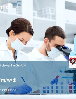 Laborant (m/w/d) - Neuburg (Donau)
