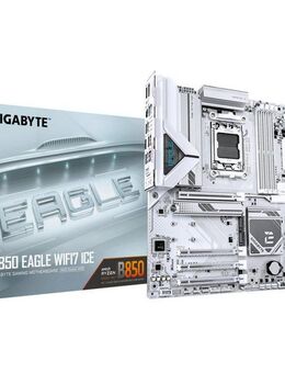 Gigabyte B850 EAGLE WIFI7 ICE Mainboard – AMD Ryzen 9000 Serie Prozessoren, dig Mainboard