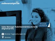 Sales Manager Rubrikenmärkte (m/w/d) (digital/print) - Bremen