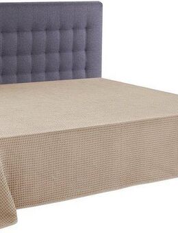 andas Tagesdecke Greta, in Waffelpiqué Optik, viele Farben erhältlich, Decke ab 150x250 cm