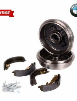 2X BREMSTROMMEL 4X BREMDBACKEN HINTEN BMW E36 316I 34211159486 - Dortmund Wickede
