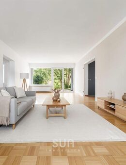 Wohnen im Grünen - stilvolle 4-Zimmer-Wohnung mit Gartenzugang und perfekter Anbindung - Frankfurt (Main)