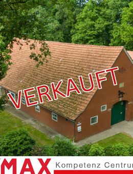 !! VERKAUFT !! Historischer Resthof mit Nebengebäude und jede Menge Ausbaupotential auf 2,8 ha zum Top-Preis - Sögel