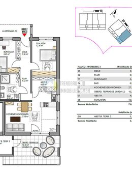 Nachhaltig Wohnen in Mietingen - Energieeffiziente Neubauwohnung KfW 40 + QNG - Mietingen