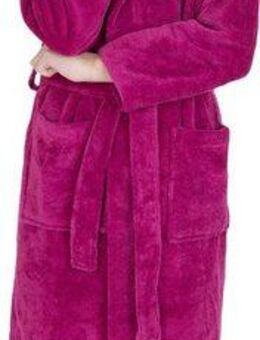 Wewo fashion Kinderbademantel 8514, Langform, Baumwoll-Mix, Kapuze, Gürtel, für Mädchen & Jungen