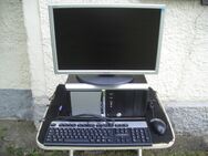 KOMPLETTPAKET Schöner PC ASRock 760GM-GS3 mit neuer Tastatur, Maus, 20 Zoll Monitor, allen Kabeln - Oberhaching