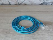 Universal Micro-USB Nylon Ladekabel / Datenkabel – Sync Kabel 2m „grün“ - Andernach