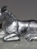 Esel liegend aus Zinn Höhe 5 cm, Gewicht ca. 220 gr in 73565