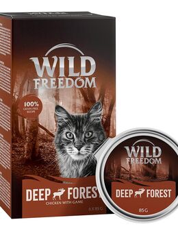 Sparpaket Wild Freedom Adult Schale 24 x 85 g - Deep Forest - Wild & Huhn