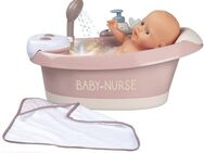 Smoby Puppen Badewanne Baby Nurse, elektronische Puppen-Badewanne, rosa, mit Lichteffekten