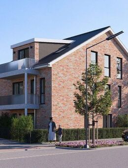 Erstbezug: Moderne 2-Zimmer-Wohnung mit West-Süd-Balkon in energieeffizientem Neubau (KfW 40 / QNG) - Oldenburg