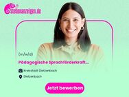 Pädagogische Sprachförderkraft (m/w/d) - Dietzenbach