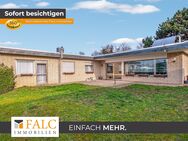 Alles dabei: Bungalow, Büro, Halle, Garage, Maxi-Carport, Pool-Option, ... - Bedburg