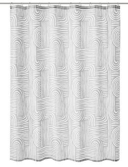 Kleine Wolke Duschvorhang Linja Breite 180 cm (Set)