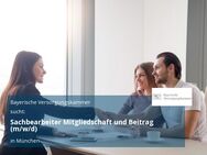 Sachbearbeiter Mitgliedschaft und Beitrag (m/w/d) - München