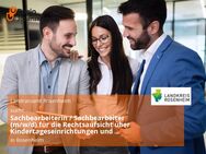Sachbearbeiterin / Sachbearbeiter (m/w/d) für die Rechtsaufsicht über Kindertageseinrichtungen und Kindertagespflege in Teilzeit - Rosenheim