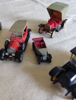 5 Stück Oldtimer Modellautos - ein Gesamtpreis für alle / Vintage!! sehr alt! - Magdeburg