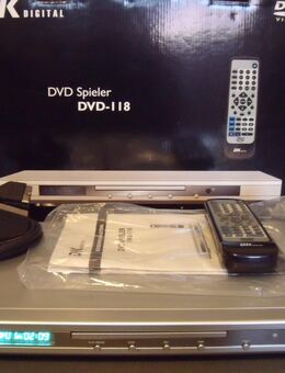 DVD Player DK DviX, Mit FB guter zustand funktioniert 100 % Fast Neu. - Aachen Zentrum