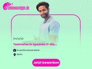 Teamleiter:in Spezielle IT-Dienste & Security (w/m/d) - Berlin