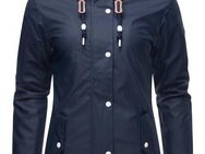 Ragwear Regenjacke Marge warm gefütterter Damen Winter Regenmantel