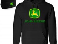 JOHN DEERE PREMIUM Kapuzenpullover Hoodie Sweatshirt Pullover Pulli Herren & Mütze im Set Set5436 - Wuppertal