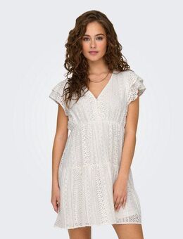 ONLY Minikleid ONLHELENA LACE CAPSL DRESS WVN NOOS Sommerkleid