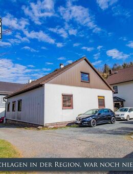 Einfamilienhaus mit großem Garten in idyllischer Lage von Gebersdorf - Gräfenthal