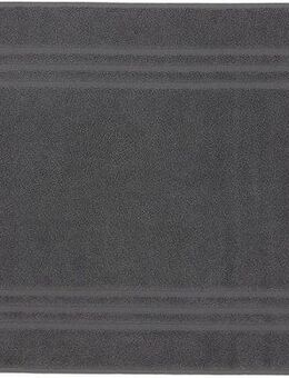 Kleine Wolke Badematte Lodge, Höhe 80 mm, beidseitig nutzbar, Baumwolle, rechteckig, Badteppich, Frottier-Qualität, Uni Farben, mit Bordüre