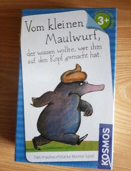i11) Spiel Vom kleinen Maulwurf / der wissen wollte, wer ... ; Memo-Spiel ; Legespiel Memori - Garbsen