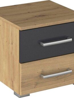 rauch Nachtkommode Nachttisch Nachtkonsole Beistelltisch Kommode Sideboard BURANO, mit farblich abgesetzter Schublade MADE IN GERMANY