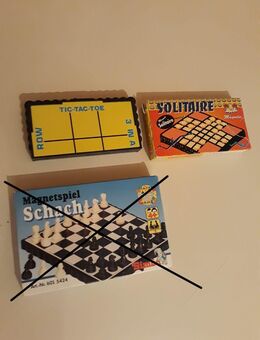 Spiele Reise Magnet Solitaire TicTacToe - Vilshofen (Donau) Zentrum