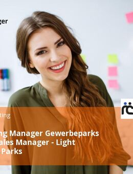 Vermietung Manager Gewerbeparks (d/m/w) Sales Manager - Light Industrial Parks - Köln