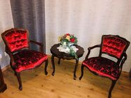 2x Chippendales Stühle im top Zustand mit Tisch - Felsberg