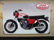 Metallschild / Blechschild – JAWA 350 CALIFORNIAN - Leverkusen