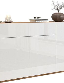 INOSIGN Sideboard Garda, Kommode, Schrank, Kredenz, 3 Türen, 1 Schublade, grifflos Breite 120,1 cm