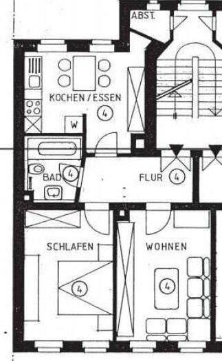 Vermietete 2-Zimmerwohnung in guter Lage!