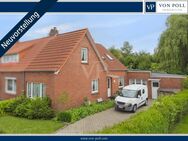 Klassisch, charmant, zentral: Doppelhaushälfte mit kleiner Gartenidylle in Norden - Norden