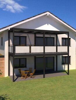 Neubau in Oberkirch-Zusenhofen: Neubau 2-Familienwohnhaus mit zwei Garage u. Geräteraum Besuchen Sie unseren "Tag de... - Oberkirch