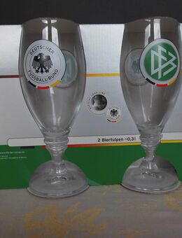 2 Original verpackte 0,3l Biertulpen DFB - Dresden