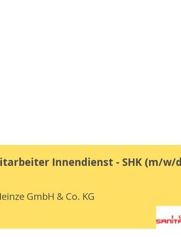 Vertriebsmitarbeiter Innendienst - SHK (m/w/d) - Leipzig