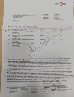 Winterreifen 185/65 R 15 T - Aachen