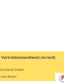 Mitarbeiter Vertriebsinnendienst (m/w/d) - Monheim (Rhein)
