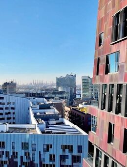 Atemberaubend. Einzigartig. Ikonisch. Luxus über 2 Ebenen mit 360°-Panoramablick im Cinnamon Tower - Hamburg