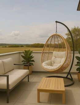 2-Zimmer-Penthouse in ruhiger Ortsrandlage mit traumhafter Aussicht - Crailsheim