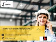 Technischer Beschaffer (m/w/d) - Wernigerode