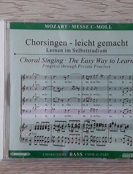 Mozart Messe c-Moll, Lern-CD für BASS - Lemgo